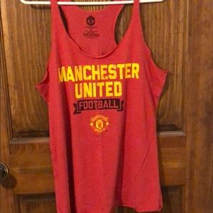 Manchester United tank top from Epcot.